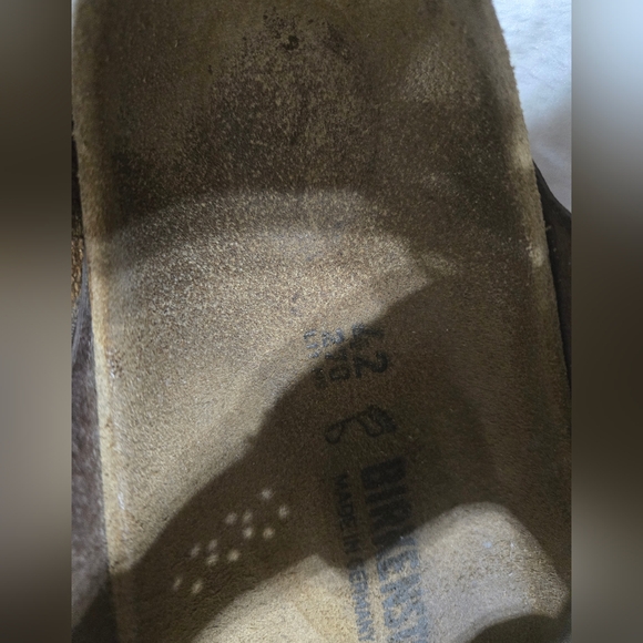 Birkenstock Arizona Birkibuc Sandals Size 42 GUC - Picture 6 of 11